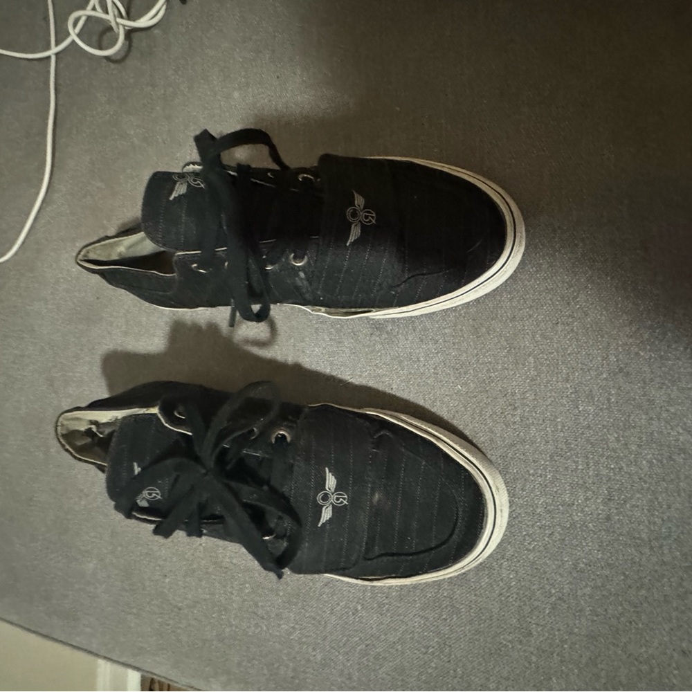 Creative Recreation Black Boat Shoes